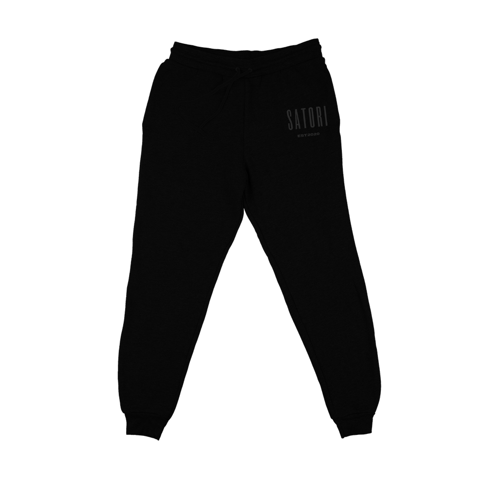 BLACK SATORI SWEATPANTS