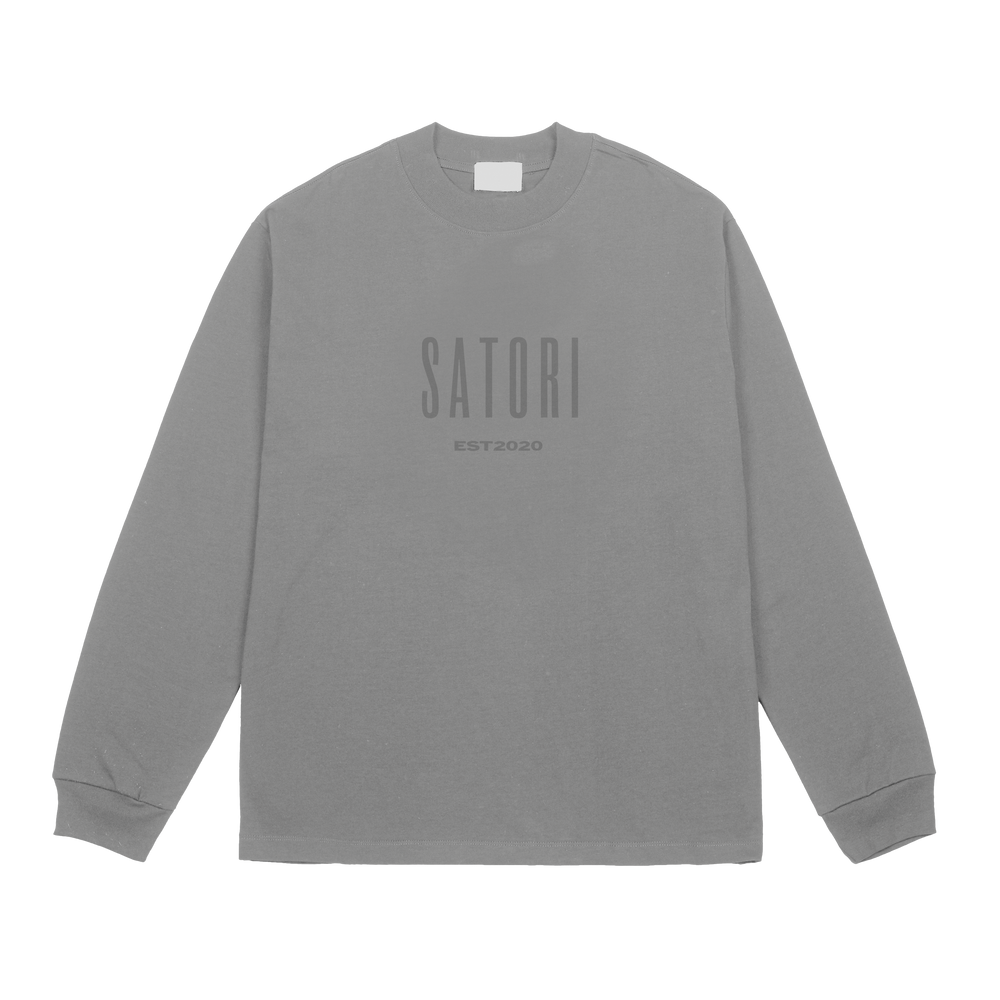 GRAY SATORI CREWNECK