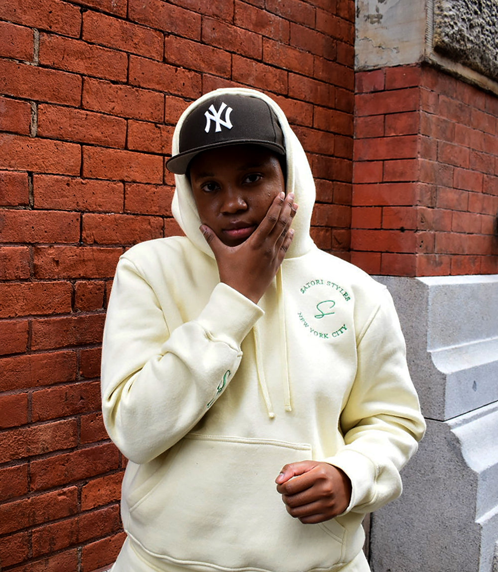 Ivory Pullover Hoodie